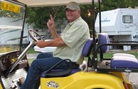 LSU/Oregon Fans at Dallas Arlington KOA 9/2011