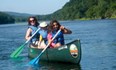 Canoeing and boating on Delaware River Photo