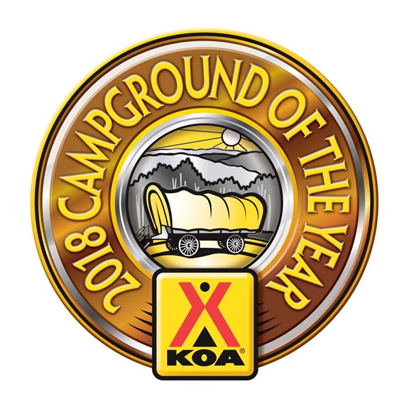 Delaware Water Gap~Pocono Mountain KOA is honored to have been chosen as the 2018 Campground of the