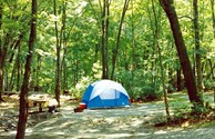Tent camping