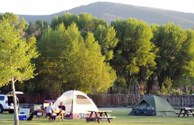 Tenting Below Windy Mountain
