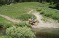 Riding the Trails at Brooks Lake