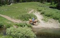 Riding the Trails at Brooks Lake