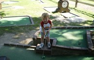 Brady Loves our Putt Putt!