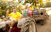 Wagon Rides around the kampground