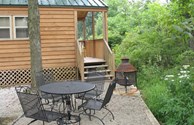 Kamping Lodge Patio (Large Lodge)