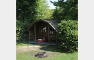 Our rustic log Kamping Kabin