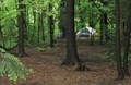 Tent sites in the woods