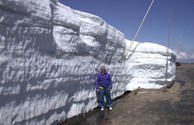Rocky Mountain National Park - Trail Ridge Road - Snow Drifts