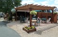 Our KOA Pavilion and patio