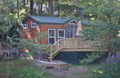 One of our  Deluxe Cabins