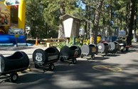 Flagstaff KOA Barrell Train