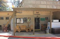 The back entrance to the registration desk.