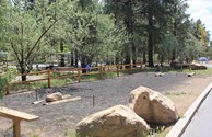 We have a great Horseshow area located next to the upper laundry please see the Korral for shoes