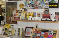 Information Area with local guides, information, flyers and general information