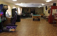 New 2012 Korral Interior with Arcade, Adult Area, and Snack Bar