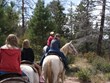 Horseback riding at the nearby Red Canyon Photo