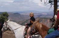 Horseback riding at Red Canyon
