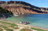 Resting at Sheep Creek Bay