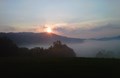 Sunrise over Flatwoods, WV