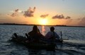 Kayaking at Sunset