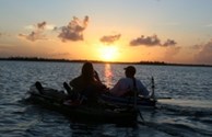 Kayaking at Sunset
