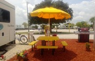 Wi-Fi under our Table and Umbrella