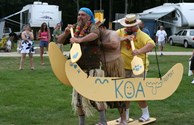 Land Canoe Races!
