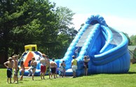 Climb and Slide down the Waterslide!