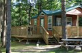 Camp in comfort in our new Deluxe Cabin!