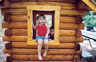 Hanging out in the Kids Play Kabin