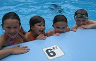 Swimming in the pool