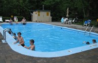 Swimming in the pool