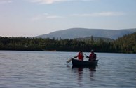 Canoeing at Dusk