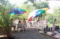 Wine and cheese social and chess games