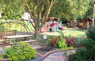 Stroll through the gardens - view from a rig