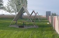Tent with electric
