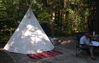Tee Pees make a great home away from home!