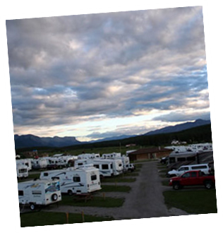 Evening in Campground