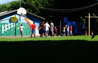 Basketball and Playground