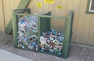 Front Recycling Bin
