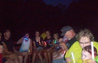 Glow Stick Wagon Ride