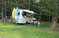 Spacious full hook up back in site