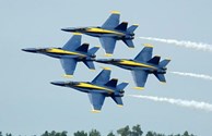 Indy Air Show over the Camp