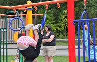 Our new huge playground