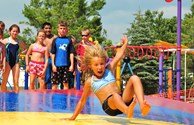 Jump for joy for our new jumping pillow