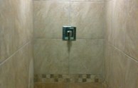 Luxury Showers in the Lady's Washroom