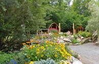 Natural beauty and lush landscaping are everywhere