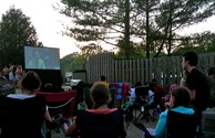 Enjoy the outdoor movie nights