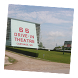 Route 66 Drive-in Theater Friday & Saturday night. Photo